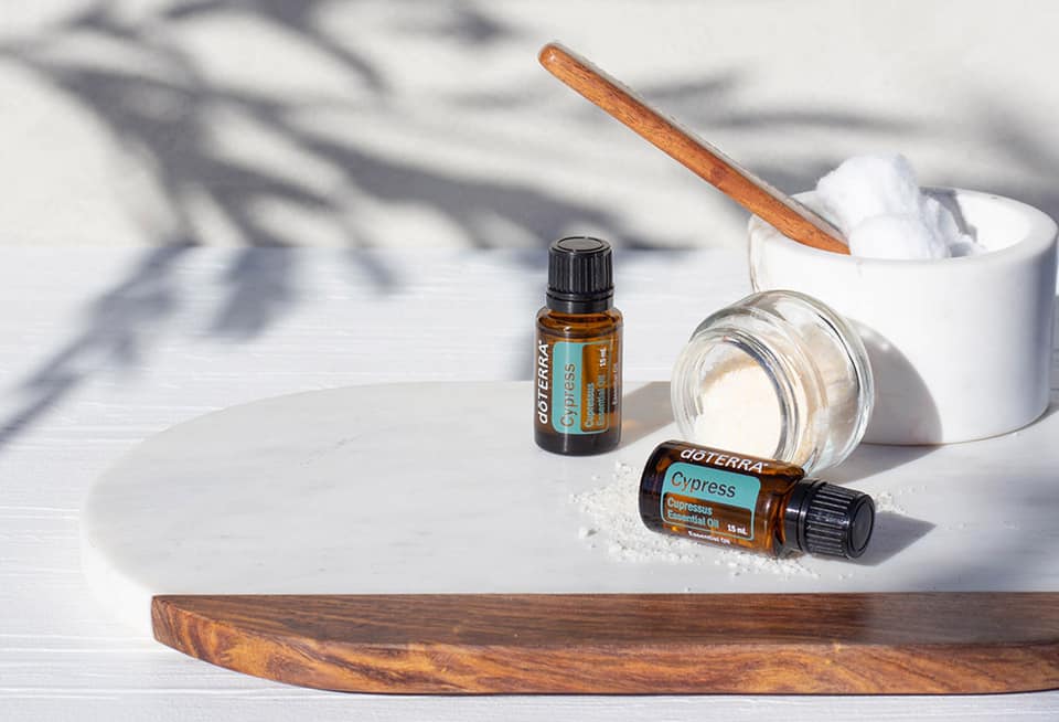 HOW Oils doTERRA Cypress Essential Oil uses and benefits